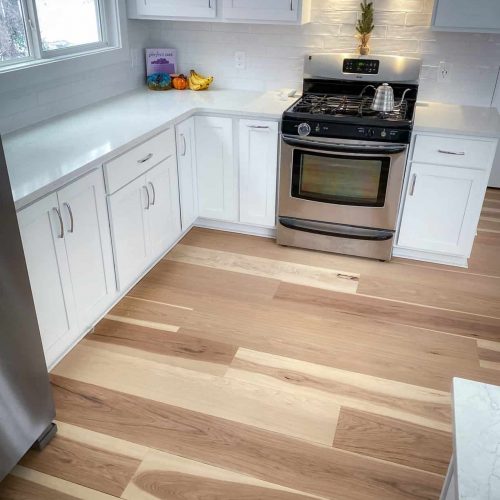 beautiful hardwood kitchen floor